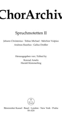 Spruchmotetten. Heft 2