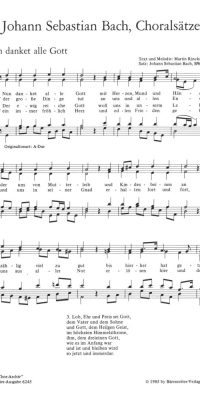 9 Choralsätze