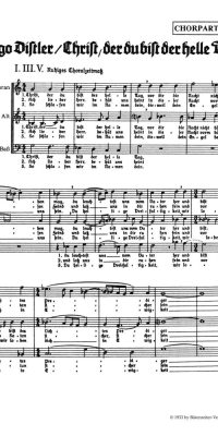 Christ, der du bist der helle Tag (1933)