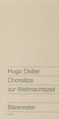Chorsätze zur Weihnachtszeit