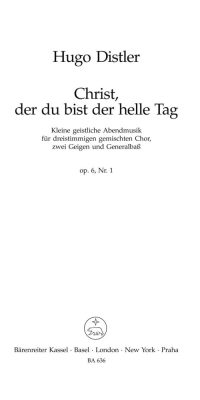Christ, der du bist der helle Tag (1933)