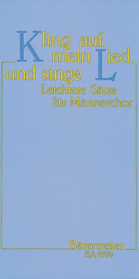 Kling auf, mein Lied, und singe