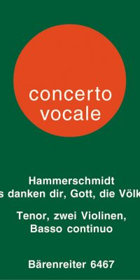 Hammersch: Es danken dir, Gott, die Völker