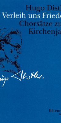 Distler: Verleih uns Frieden - Chorsätze zum Kirchenjahr