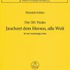 Schutz: Jauchzet dem Herrn, alle Welt