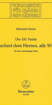 Schutz: Jauchzet dem Herrn, alle Welt