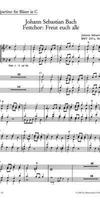 Bach: Freut euch alle
