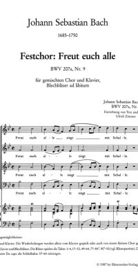 Bach: Freut euch alle