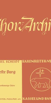 Ein feste Burg ist unser Gott