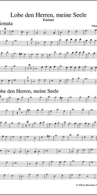 Kuhnau: Lobe den Herren, meine Seele (Psalm 103) - Musik der Thomaskantoren zu Leipzig