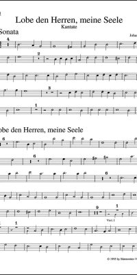 Kuhnau: Lobe den Herren, meine Seele (Psalm 103) - Musik der Thomaskantoren zu Leipzig