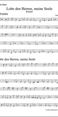 Kuhnau: Lobe den Herren, meine Seele (Psalm 103) - Musik der Thomaskantoren zu Leipzig