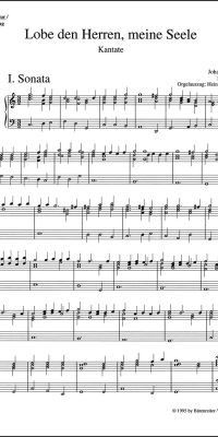 Kuhnau: Lobe den Herren, meine Seele (Psalm 103) - Musik der Thomaskantoren zu Leipzig
