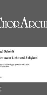 Scheidt: Gott ist mein Licht und Seligkeit
