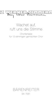 Zimmermann: Wachet auf, ruft uns die Stimme (1979)