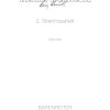 Winbeck: Zweites Streichquartett "Tempi notturni" (1979)