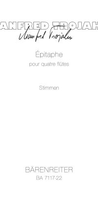 Trojahn: Epitaphe pour quatre flûtes (1986)
