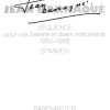 Baraque: Sequence (1950-1955) fuer Solostimme und Instrumentalensemble