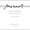 Mahnkopf: il faut continuer (1989/90)