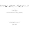 Seither: Fra l'altro (1991). Komposition fuer Kammerchor zu 10 Stimmen, solistisch oder chorisch