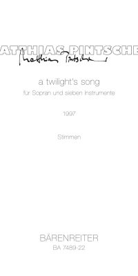Pintscher: a twilight's song (1997)