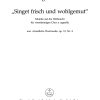 Distler: Singet frisch und wohlgemutop. 12/4