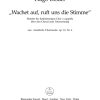 Wachet auf, ruft uns die Stimme