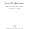 In der Welt habt ihr Angst