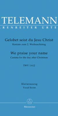 Telemann: Gelobet seist du, Jesu Christ