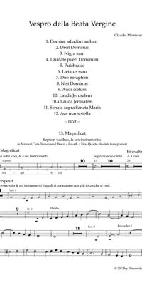Monteverdi: Vespro Della Beata Vergine Marienvesper