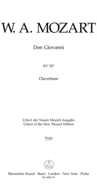 Mozart: Ouvertüre zu Don Giovanni KV 527