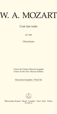 Mozart: Ouvertüre zu Cosi fan tutte KV 588
