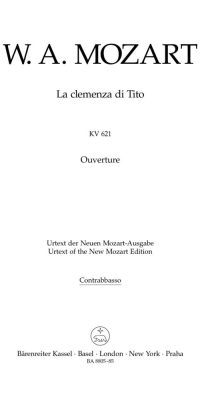 Mozart: Ouverture La clemenza di Tito KV 621