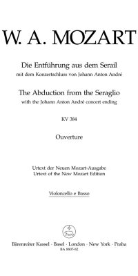 Mozart: Overture Die Entführung aus dem Serail KV 384
