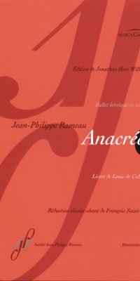 Rameau: Anacréon