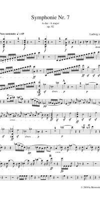 Beethoven: Symphony no. 7 in A major op. 92