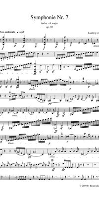 Beethoven: Symphony no. 7 in A major op. 92