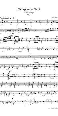 Beethoven: Symphony no. 7 in A major op. 92