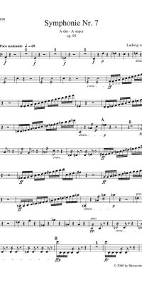 Beethoven: Symphony no. 7 in A major op. 92