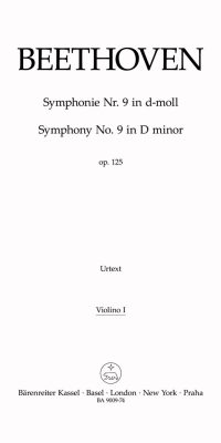 Beethoven: Symphony no. 9 in D minor op. 125