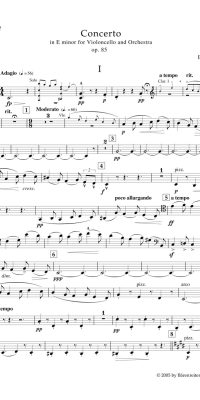 Elgar: Concerto for Violoncello and Orchestra in E minor op. 85