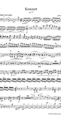 Brahms: Konzert für Violine und Orchester D-Dur op. 77