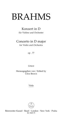 Brahms: Konzert für Violine und Orchester D-Dur op. 77