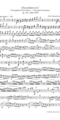 Mendelssohn: Ouvertüre C-Dur op. 101 Trompeten-Ouvertüre