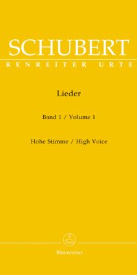 Franz Schubert: Lieder Band 1 Sopraan (Baerenreiter)