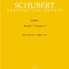 Franz Schubert: Lieder Band 2 Sopraan (Baerenreiter)