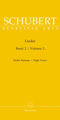 Franz Schubert: Lieder Band 2 Sopraan (Baerenreiter)