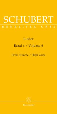 Franz Schubert: Lieder Band 6 Sopraan (Baerenreiter)