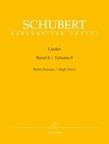 Franz Schubert: Lieder Band 8 Sopraan (Baerenreiter)