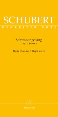 Franz Schubert: Schwanengesang D957  Hohe Stimme/High Voice